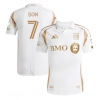 Los Angeles FC Son Heung-min #7 Bortatröja 2025-26 Kortärmad